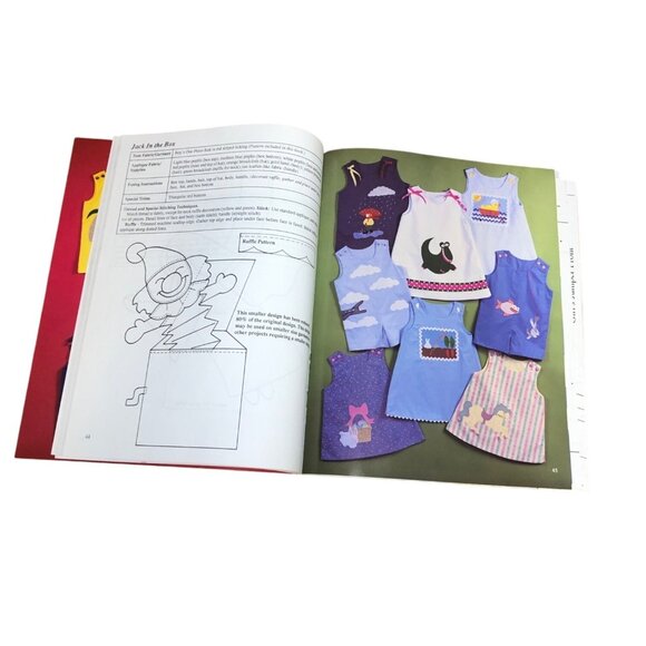 Martha Pullen Pattern Applique Marthas Favorites Romper Child Sewing 1991 - Picture 7 of 9